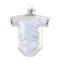 Old World Christmas 3.25 In Baby Onesie White Christmas Tree Ornament , Ornament Baby's First